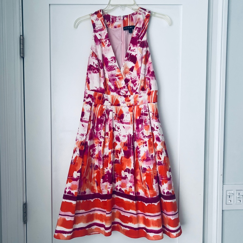 Aidan Mattox Dress Sleeveless Pockets Size 4